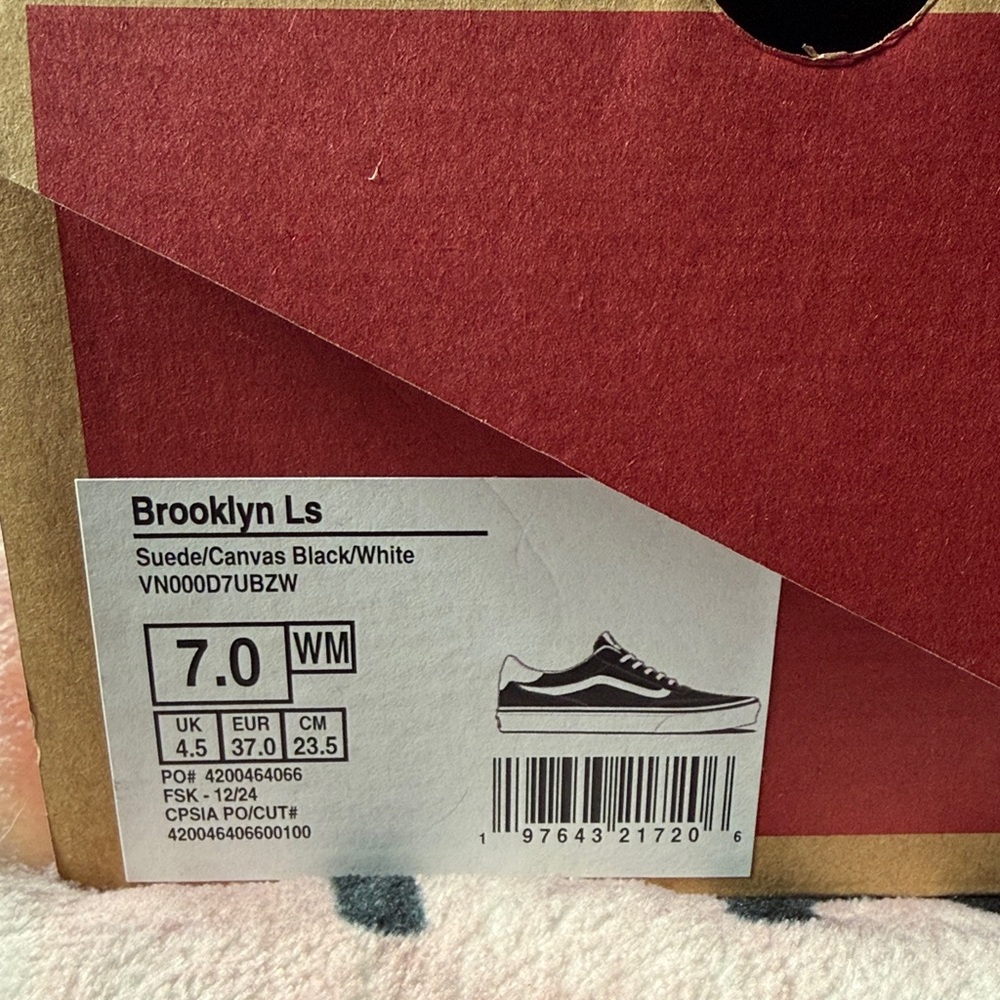 Vans Brooklyn LD Black & White Vans